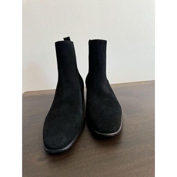 Women’s New the Kooples Black Suede Chelsea Boots 39 Vestiaire 8 Ankle booties - Picture 6 of 8
